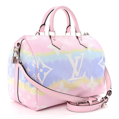 Louis Vuitton Monogram Escale Speedy Bandouliere 30 Pastel 3 of 13