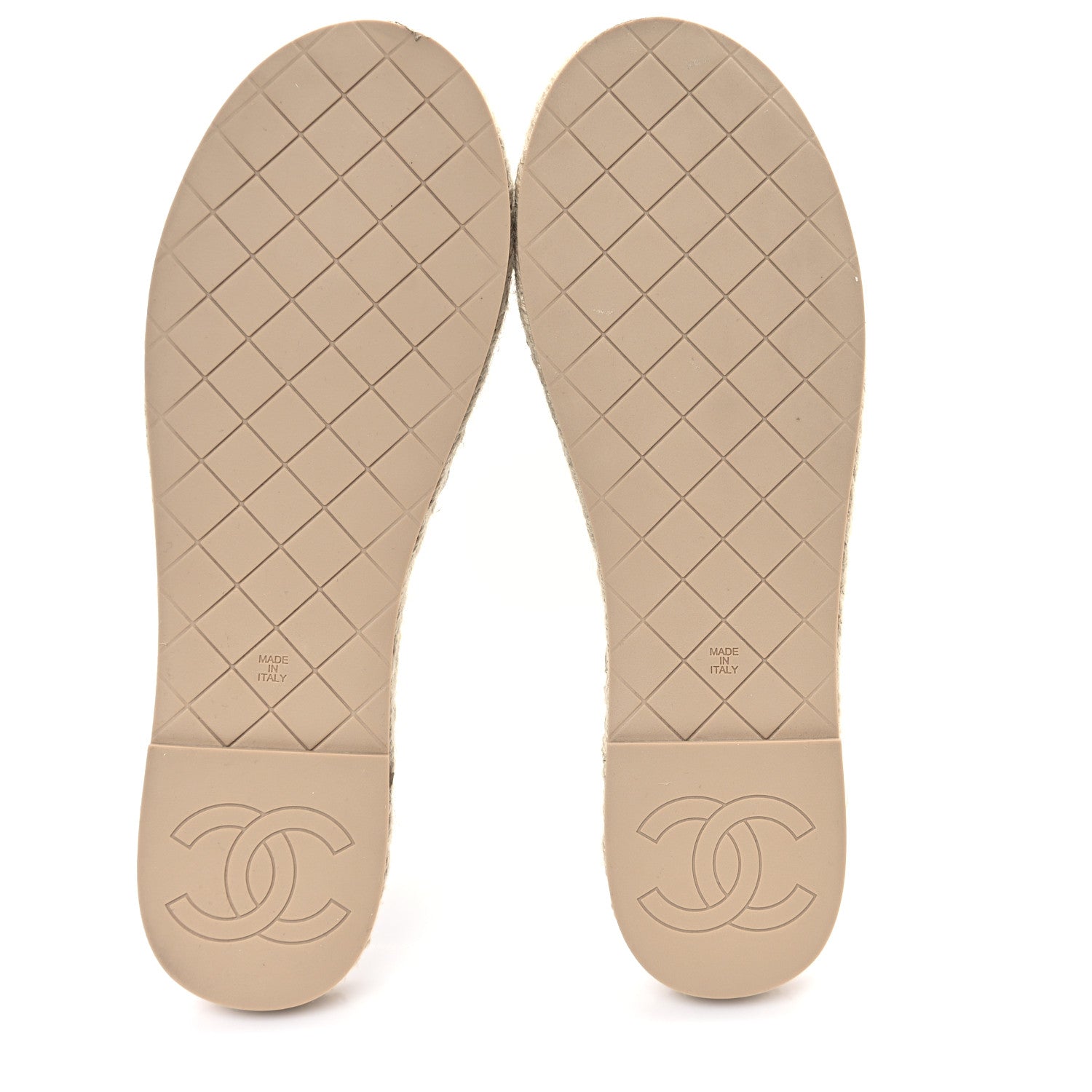 Chanel Lambskin Quilted CC Chain Espadrille Mules 39 Black Navy 6 of 10