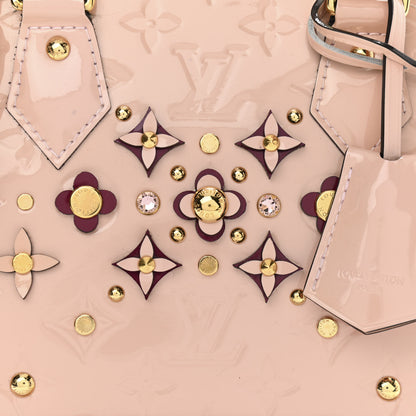 Louis Vuitton Vernis Flowers Alma BB Rose Ballerine 8 of 12