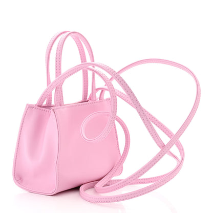 Telfar Vegan Leather Small Shopping Bag Bubblegum 3 of 10