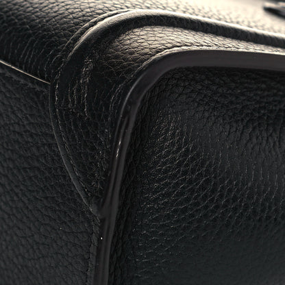 Celine Drummed Calfskin Nano Luggage Black 8 of 16