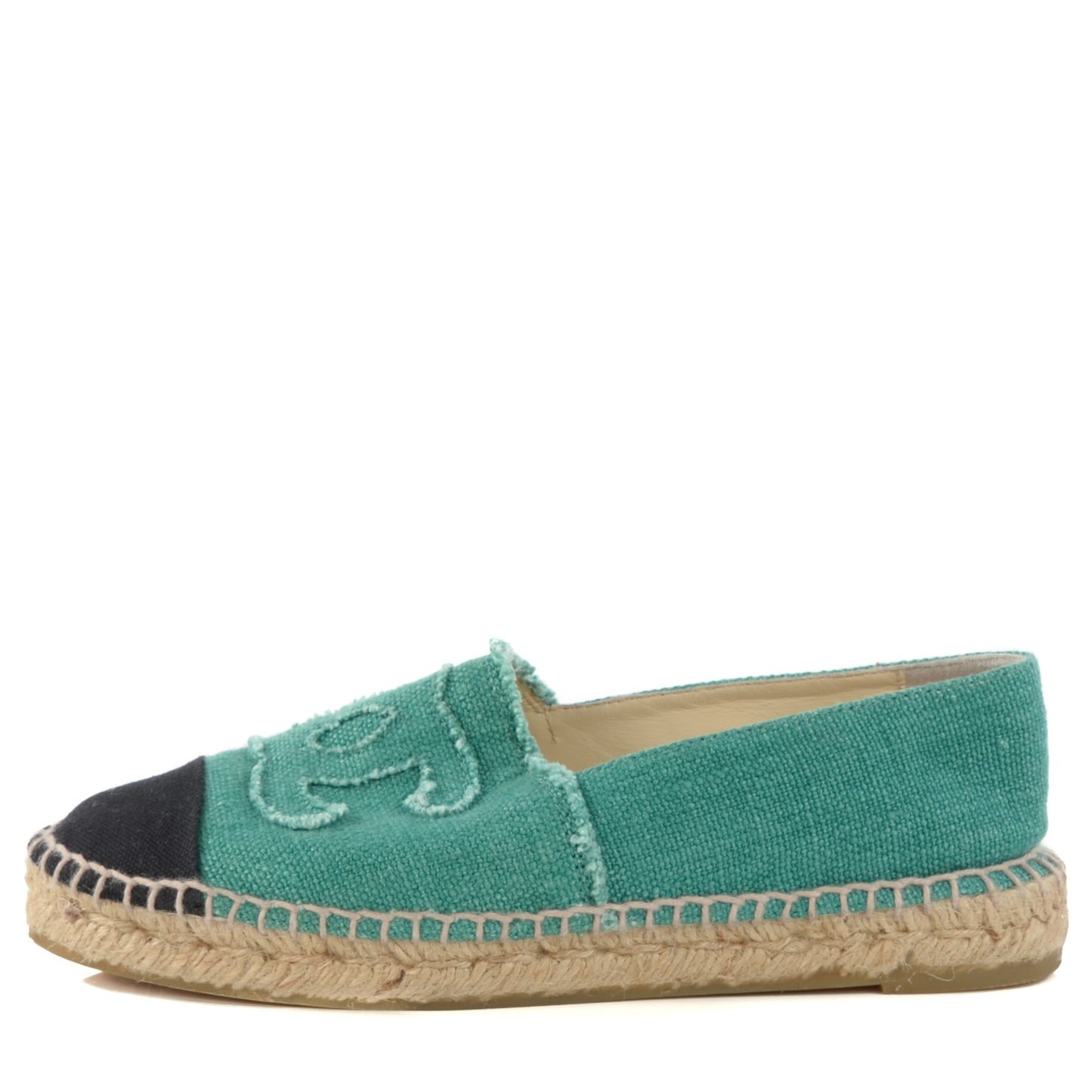 Toile CC Espadrilles 38 Green Black