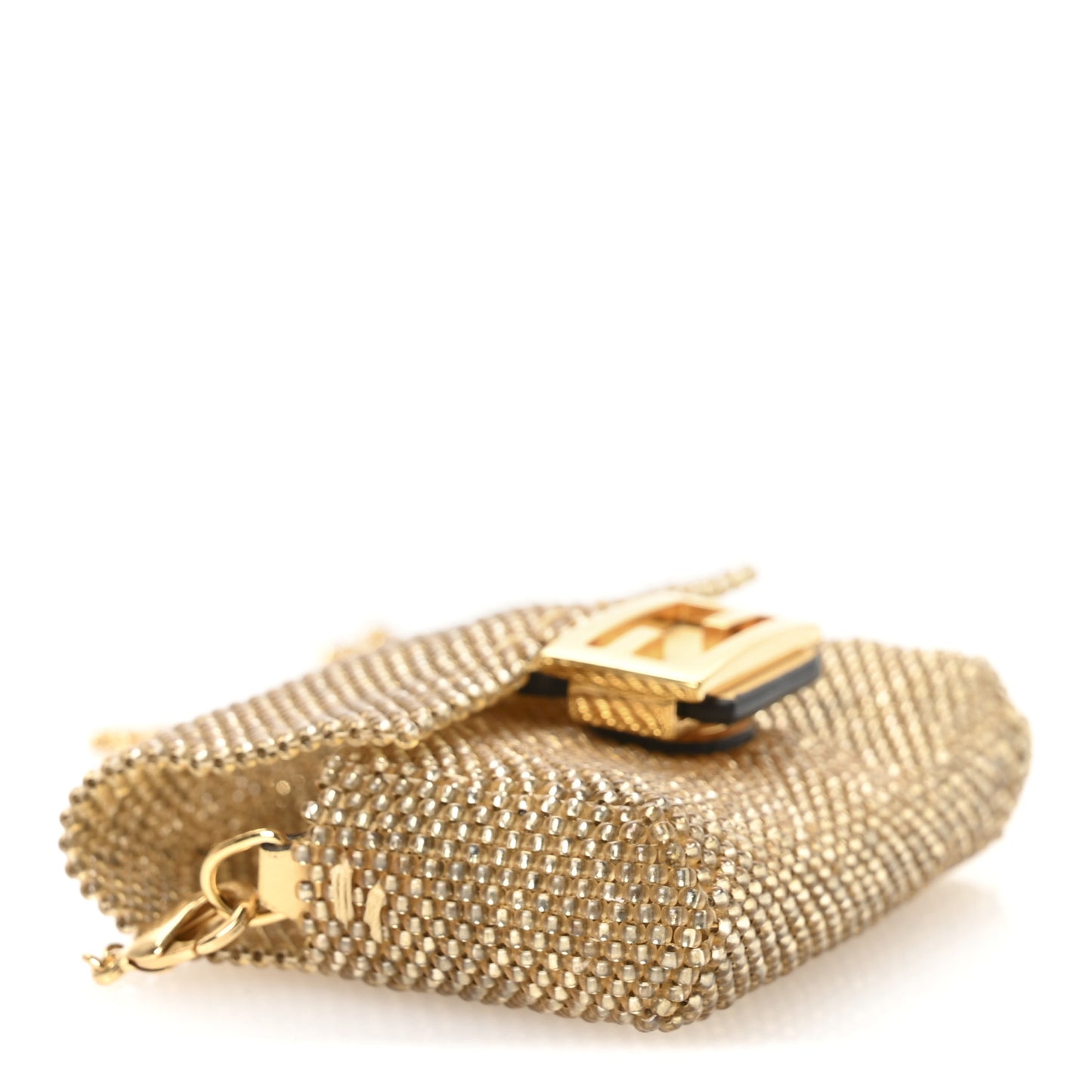 Glass Vitello King Beaded Mini Pico Baguette Charm Semolino