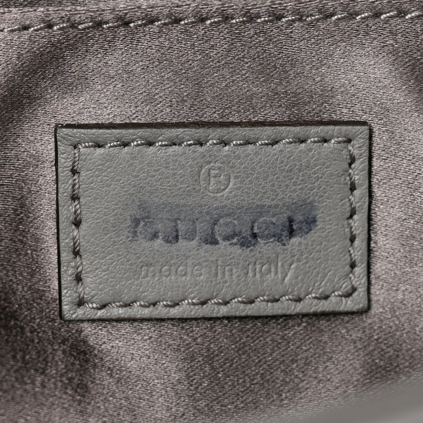 Nappa Vertical Matelasse Small Maxi Horsebit Chain Shoulder Bag Gray