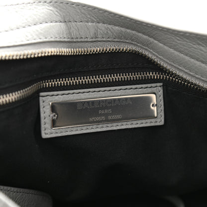Balenciaga Agneau Classic Silver Hardware City Gris Haussmannien 5 of 9