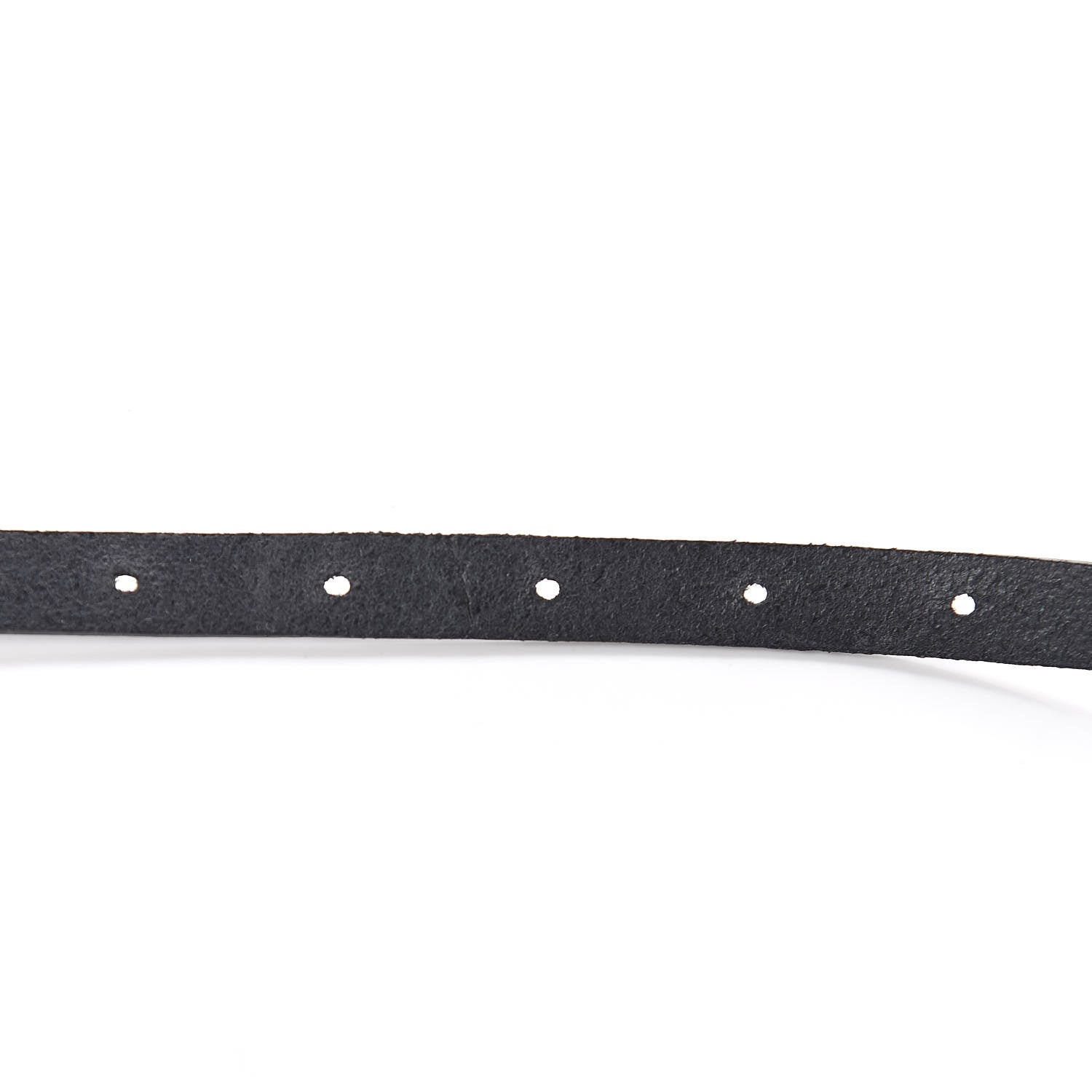 Louis Vuitton Calfskin Skinny Belt 92 Black 8 of 8