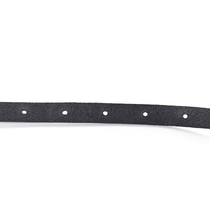 Louis Vuitton Calfskin Skinny Belt 92 Black 8 of 8