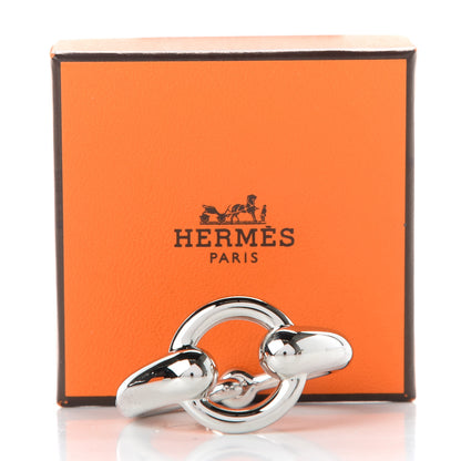 Hermes Palladium Mors Scarf Ring 5 of 5