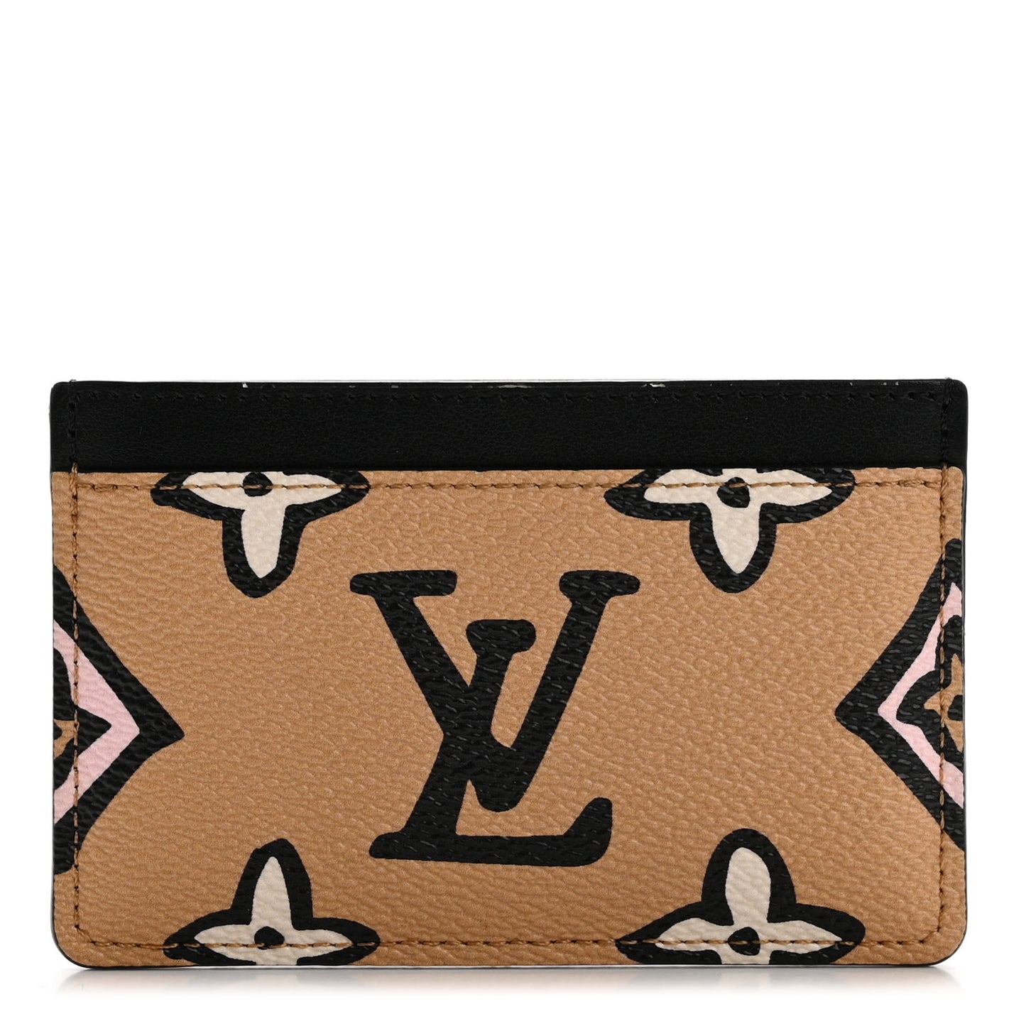Monogram Giant Wild At Heart Card Holder Arizona
