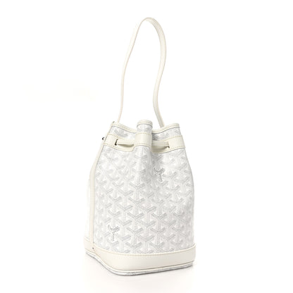 Goyard Goyardine Petit Flot Bucket Bag PM White 3 of 12