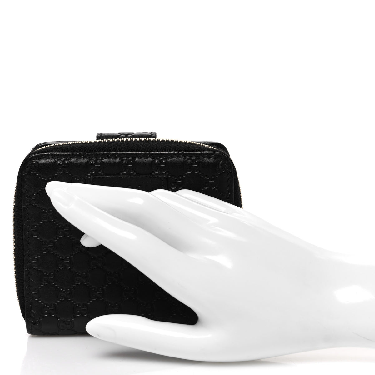 Microguccissima Compact Wallet Black