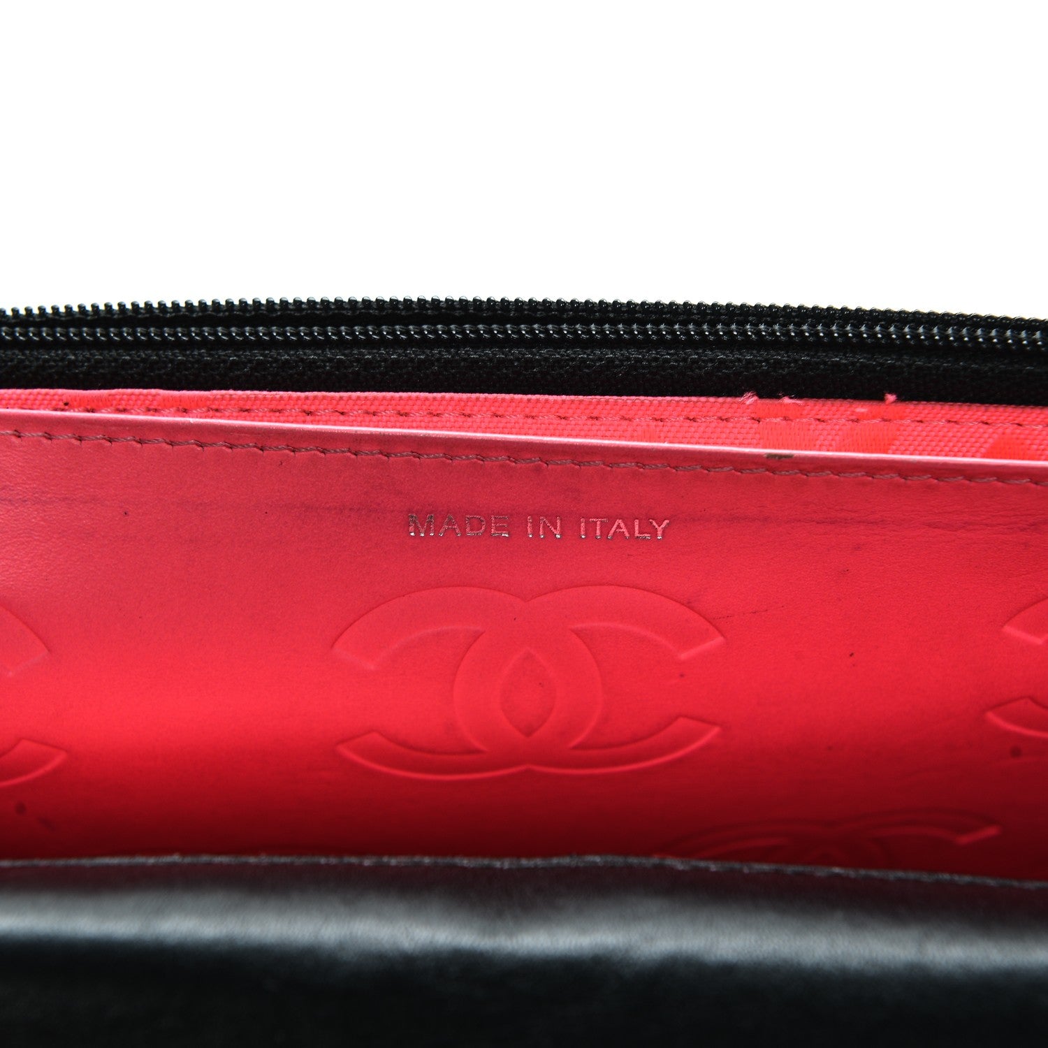 Chanel Calfskin Quilted Cambon Wallet On Chain WOC Black 7 of 10