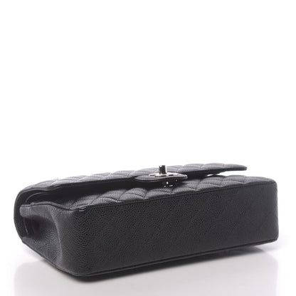 Chanel Caviar Quilted Medium Double Flap Black 4 of 10