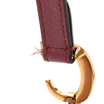 Christian Dior Grained Calfskin Mini Saddle Bag Mallow Rose 10 of 10