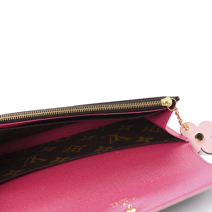 Louis Vuitton Monogram Bloom Flower Emilie Wallet 5 of 10
