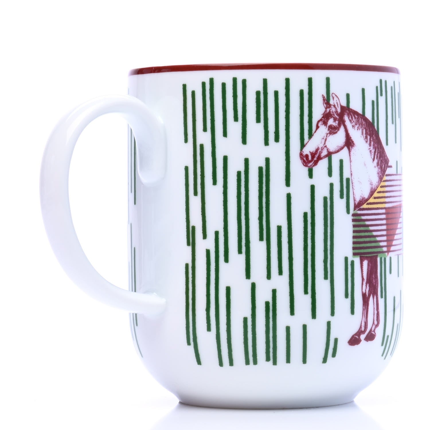 Hermes Porcelain Hippomobile Mug 2 of 6