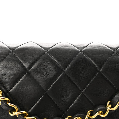 Chanel Lambskin Quilted Small Double Flap Black 8 of 10