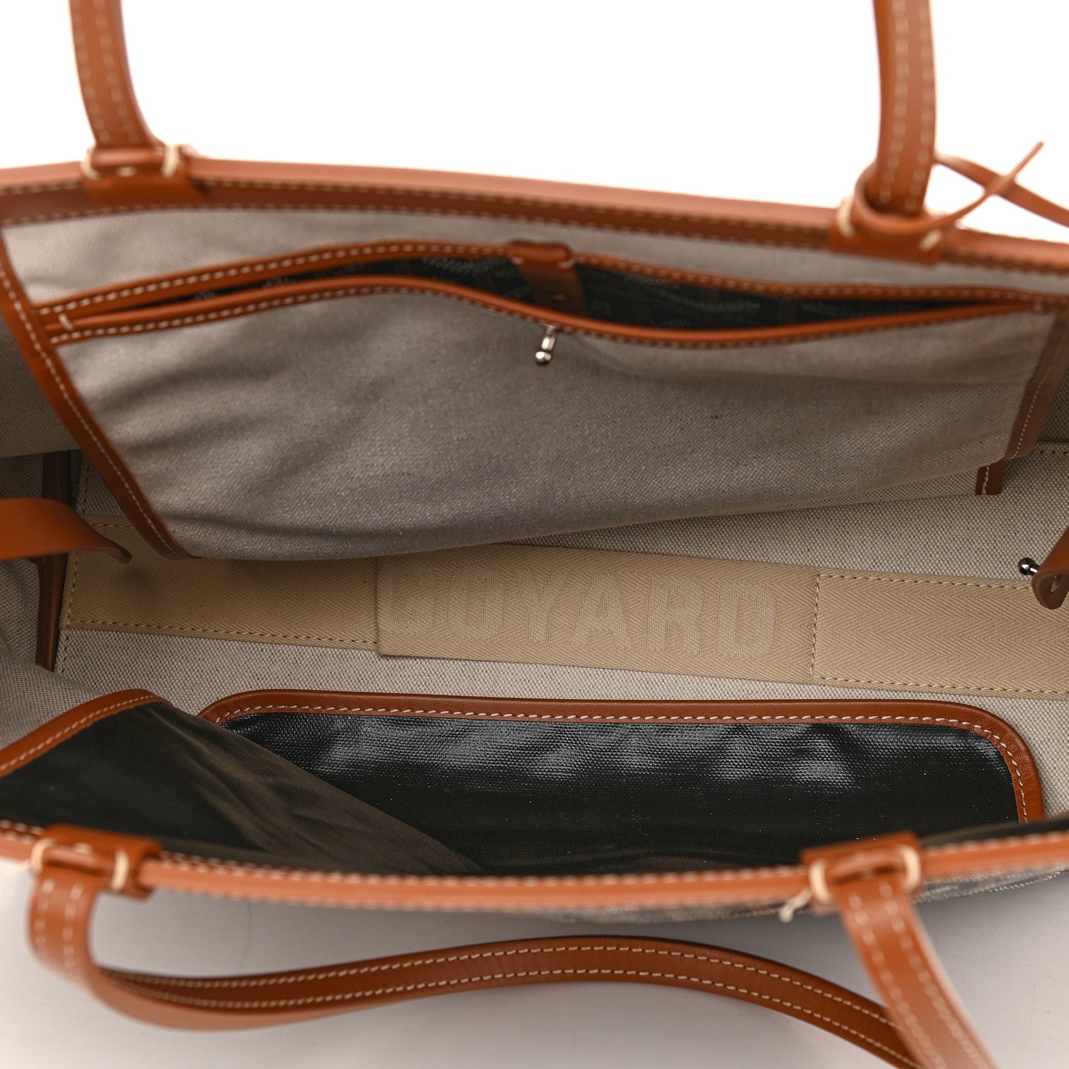 Goyard Goyardine Bellechasse PM Black Gold 5 of 13
