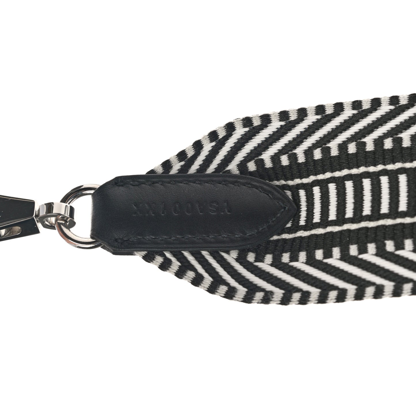 Toile Swift 50mm Sangle Cavale Shoulder Strap Black Ecru