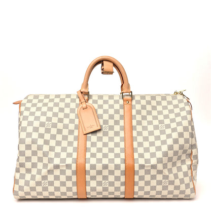 Louis Vuitton Damier Azur Keepall 50 1 of 7