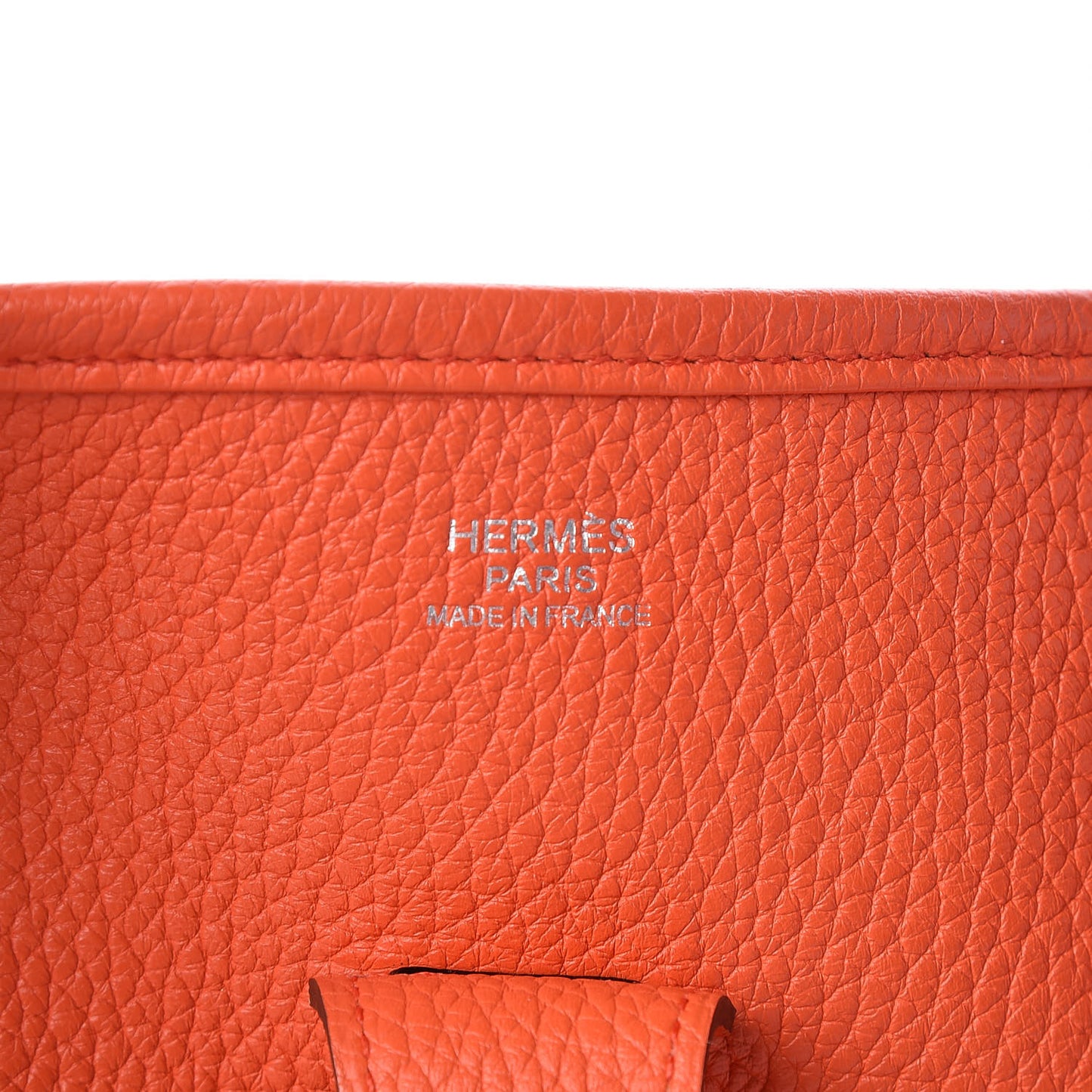 Taurillon Clemence Evelyne III GM Orange Poppy