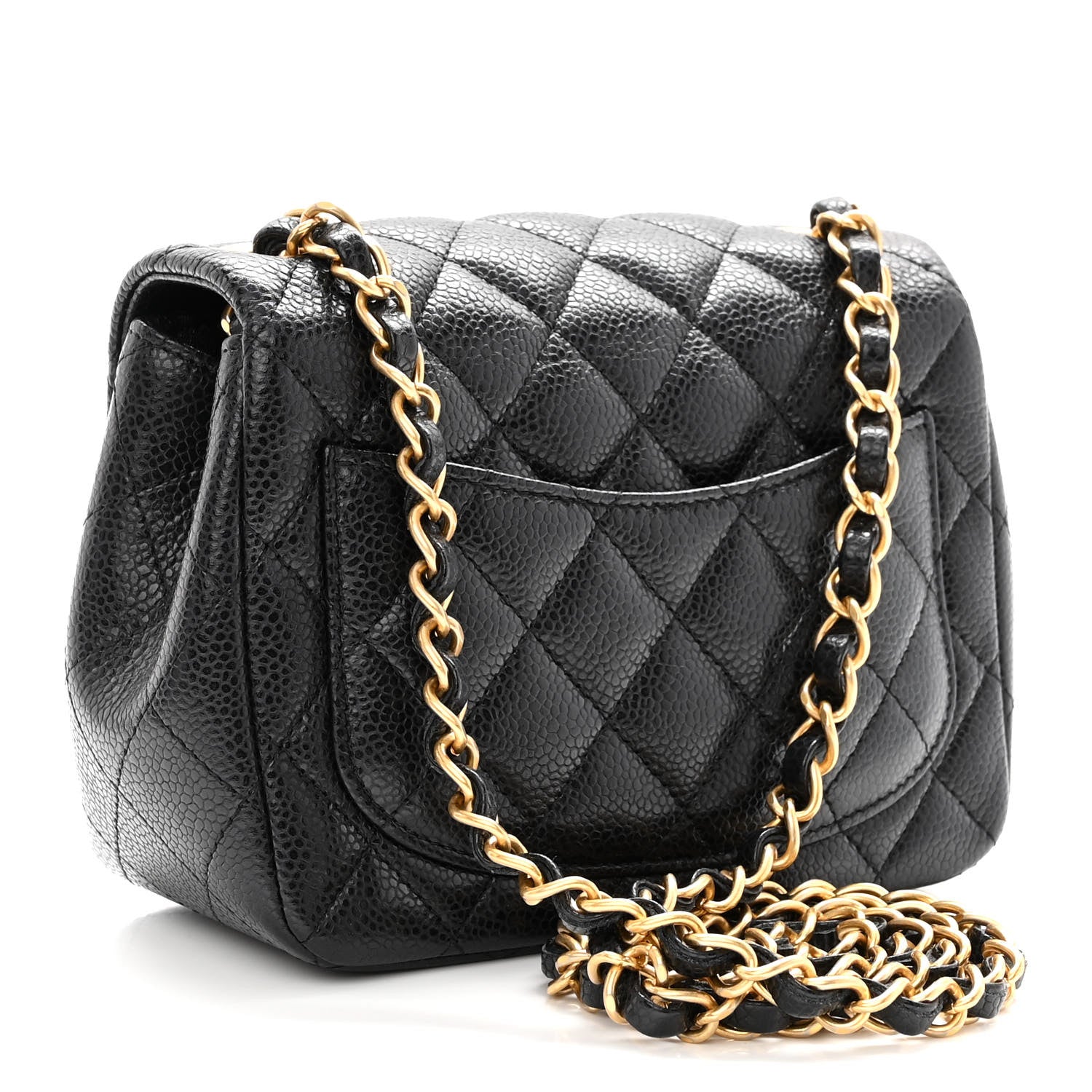 Chanel Caviar Quilted Mini Square Flap Black 2 of 10