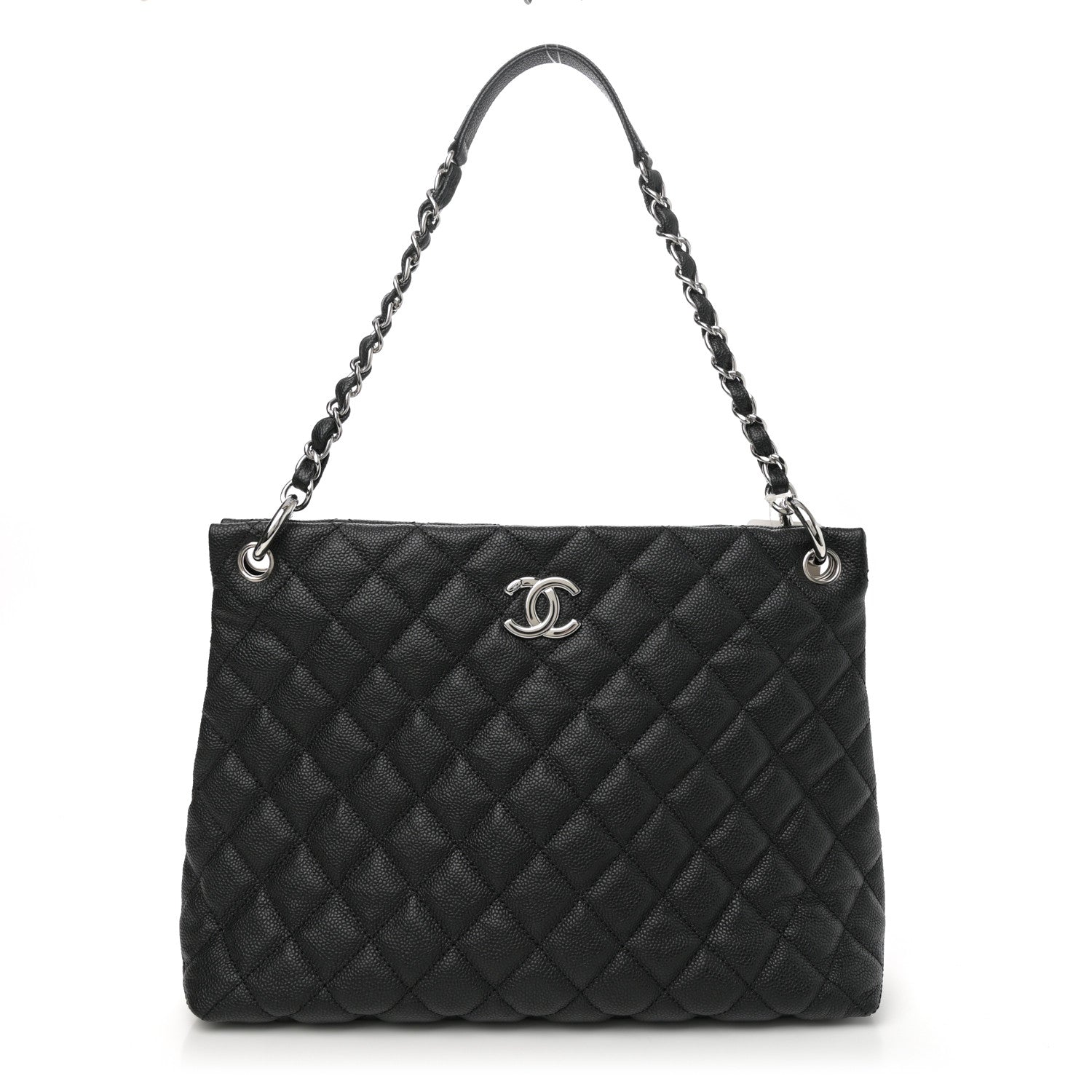 Chanel Caviar Quilted Easy Zip Tote Black 1 of 11