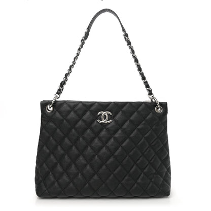 Chanel Caviar Quilted Easy Zip Tote Black 1 of 11