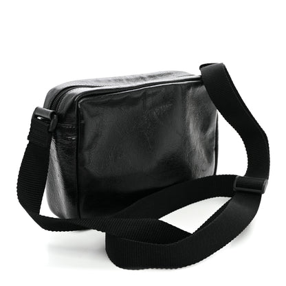Balenciaga Calfskin Explorer Shoulder Bag Black 3 of 9