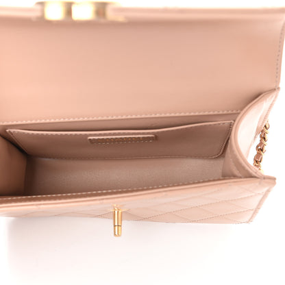 Chanel Calfskin Quilted Perfect Fit Flap Beige 5 of 10