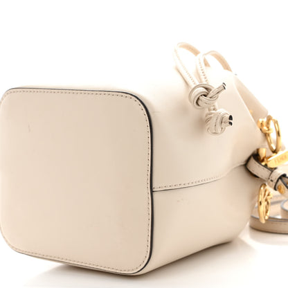 Fendi Vitello Cruise F is Fendi Mini Mon Tresor Bucket Bag Optical White 10 of 14