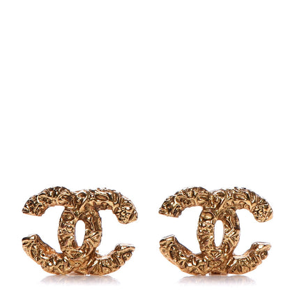 Chanel CC Clip On Earrings Gold 1 of 4