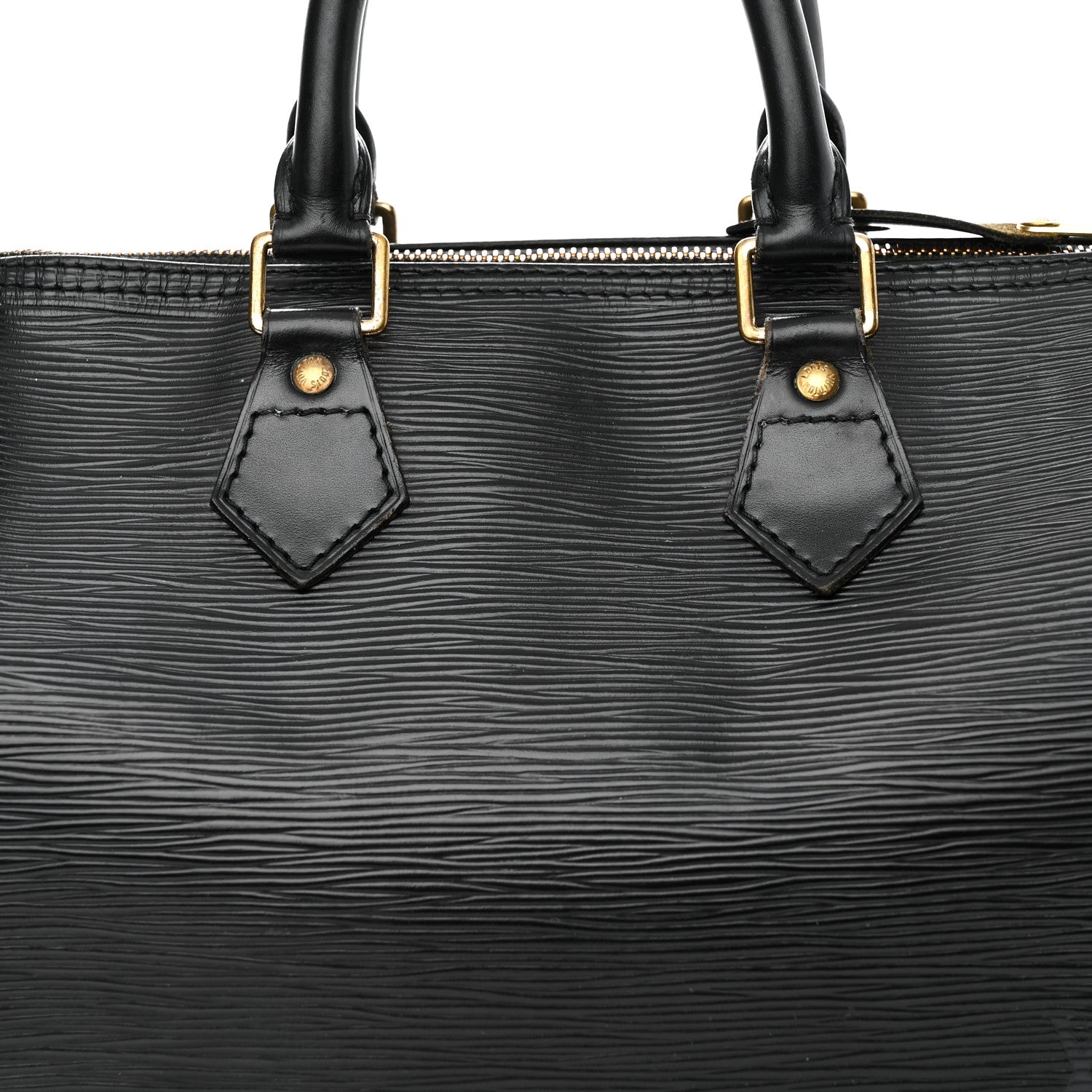 Louis Vuitton Epi Speedy 25 Black 8 of 20
