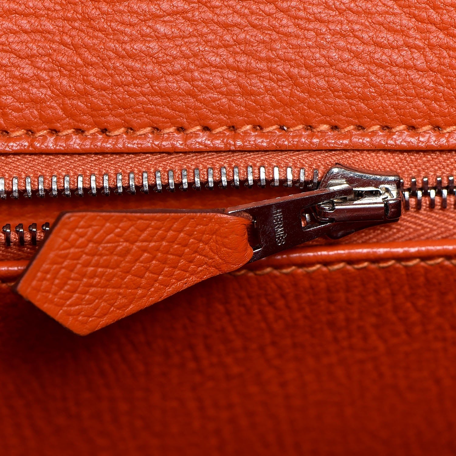 Hermes Epsom Birkin 35 Orange 16 of 37