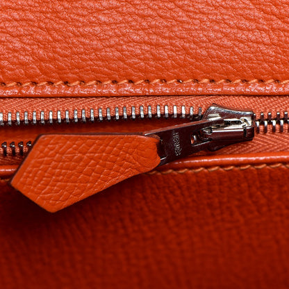 Hermes Epsom Birkin 35 Orange 16 of 37
