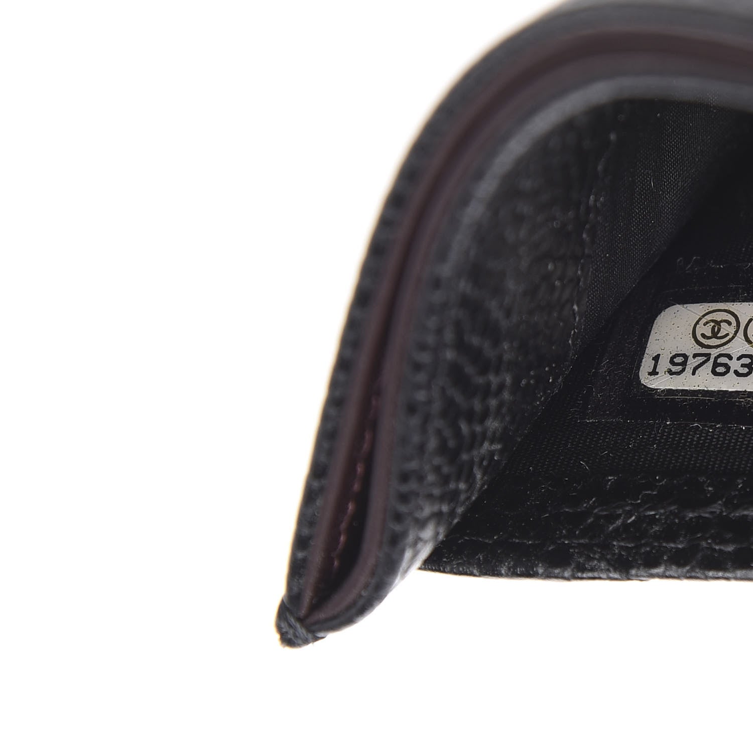 Chanel Caviar Quilted Card Holder Black 8 of 9