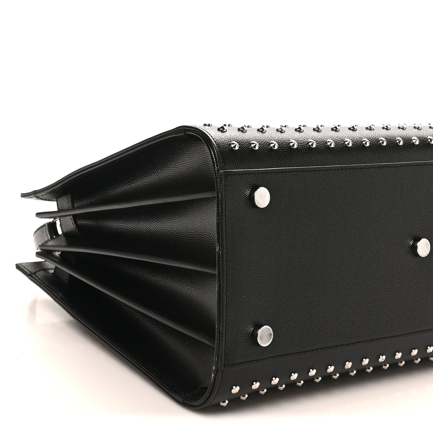 Grain De Poudre Studded Nano Sac De Jour Black