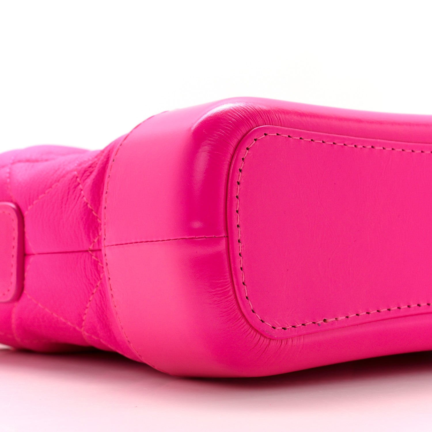 Chanel Goatskin Quilted Small Gabrielle Hobo Pink 9 of 11