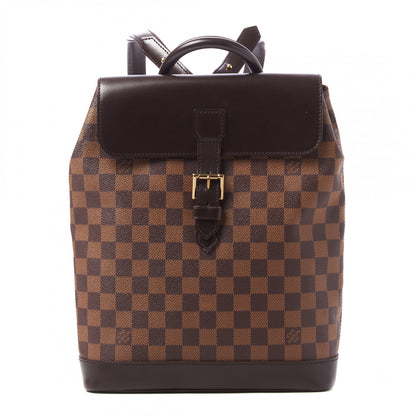 Louis Vuitton Damier Ebene Soho Backpack 1 of 9