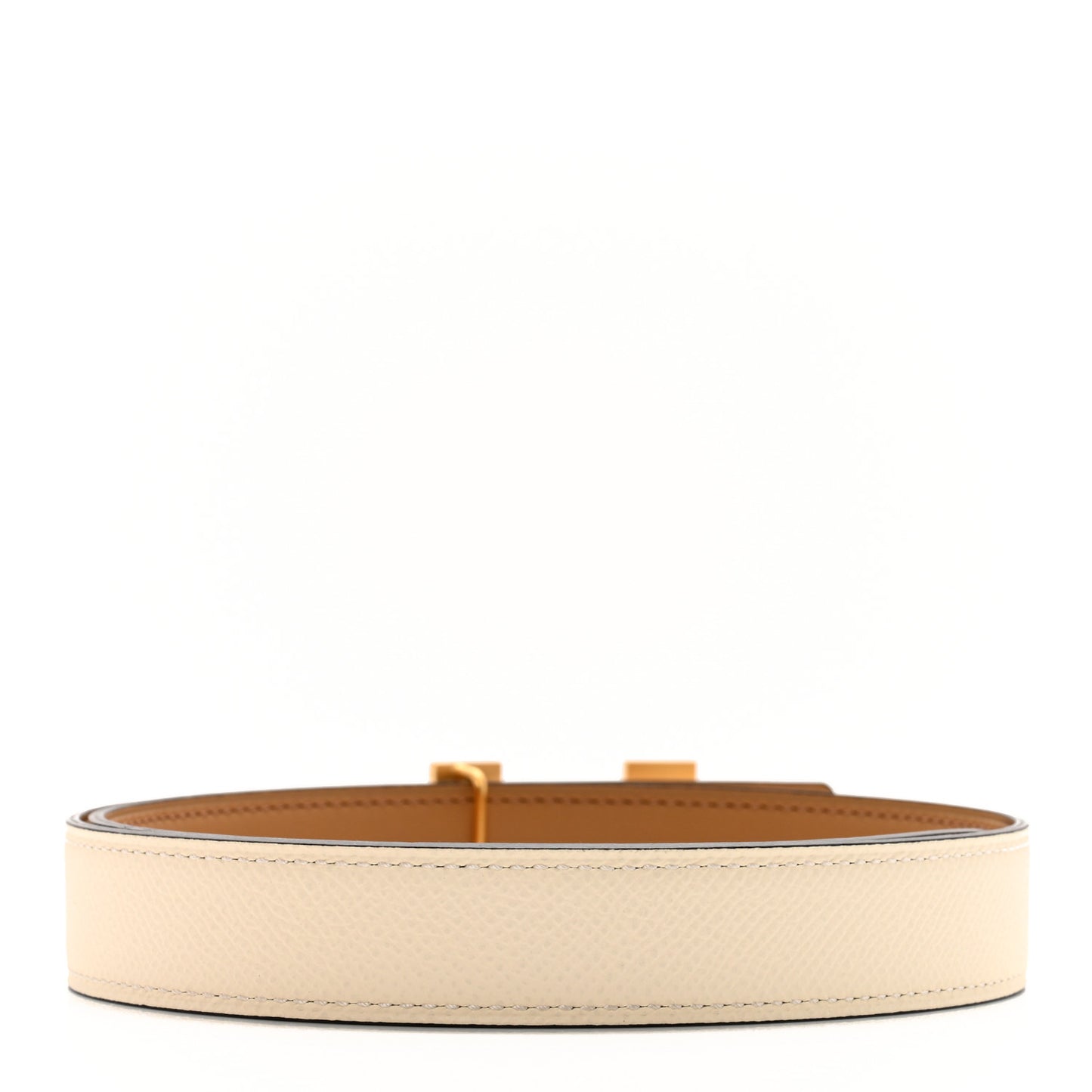 Swift Epsom 24mm Mini Constance H Belt 65 Biscuit Nata