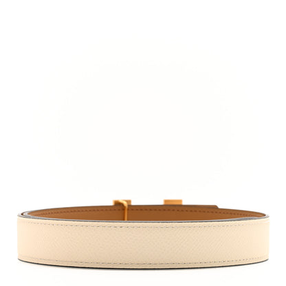 Hermes Swift Epsom 24mm Mini Constance H Belt 65 Biscuit Nata 2 of 5