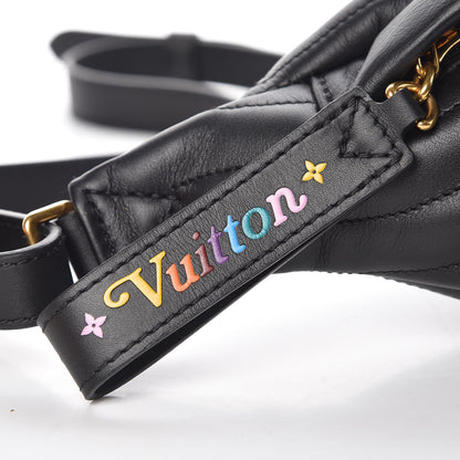 Louis Vuitton Calfskin Quilted New Wave Bumbag Black 7 of 9