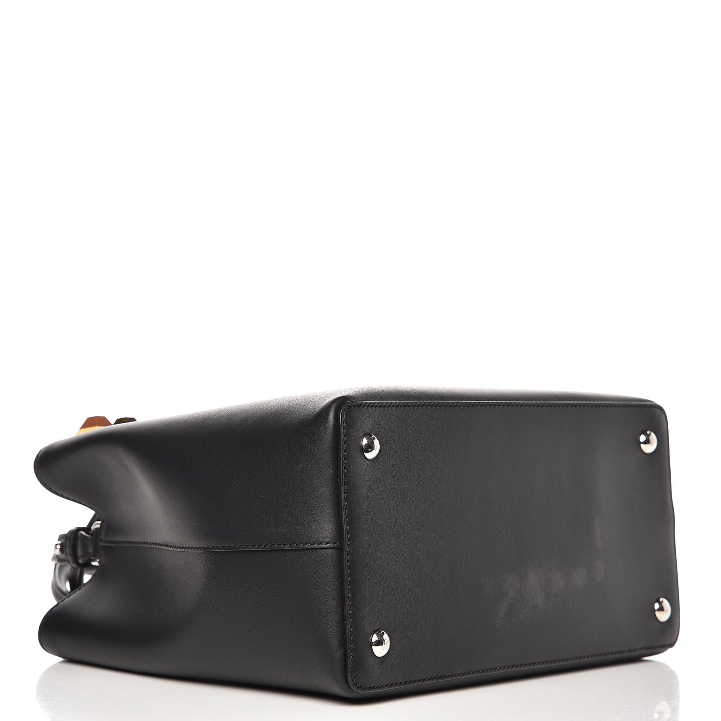 Vitello Baltico Dolce Studded Petite 2Jours Tote Black Multicolor