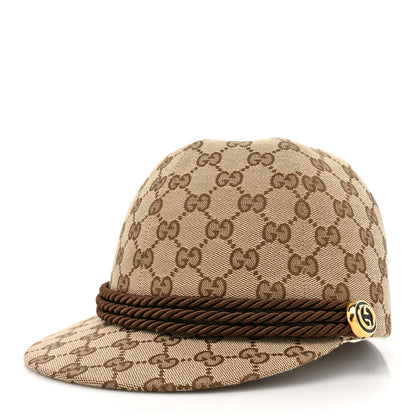 Gucci Monogram Torchon Ambassador Lady Cap M Beige Ebony Testa di Moro 1 of 9
