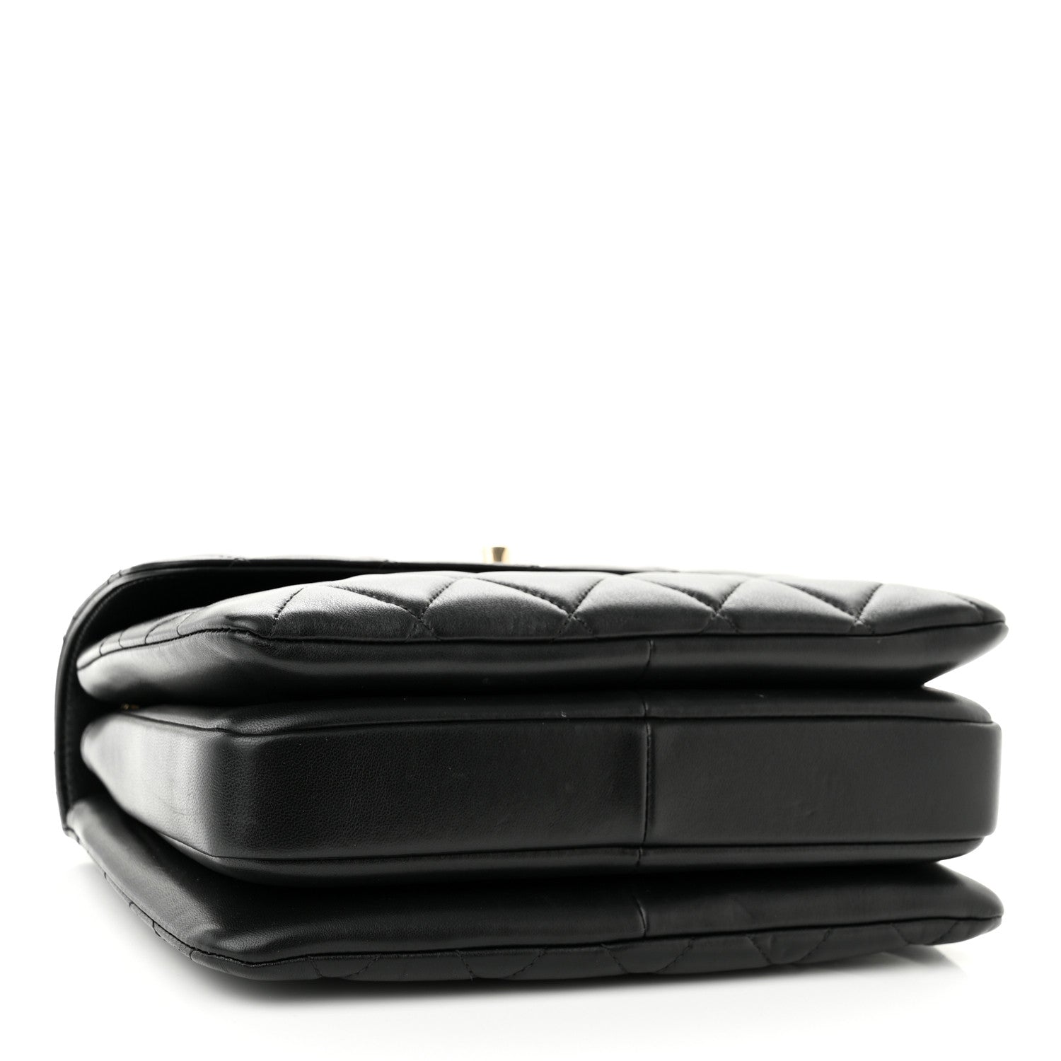 Chanel Lambskin Quilted Small Trendy CC Dual Handle Flap Bag Black 4 of 10