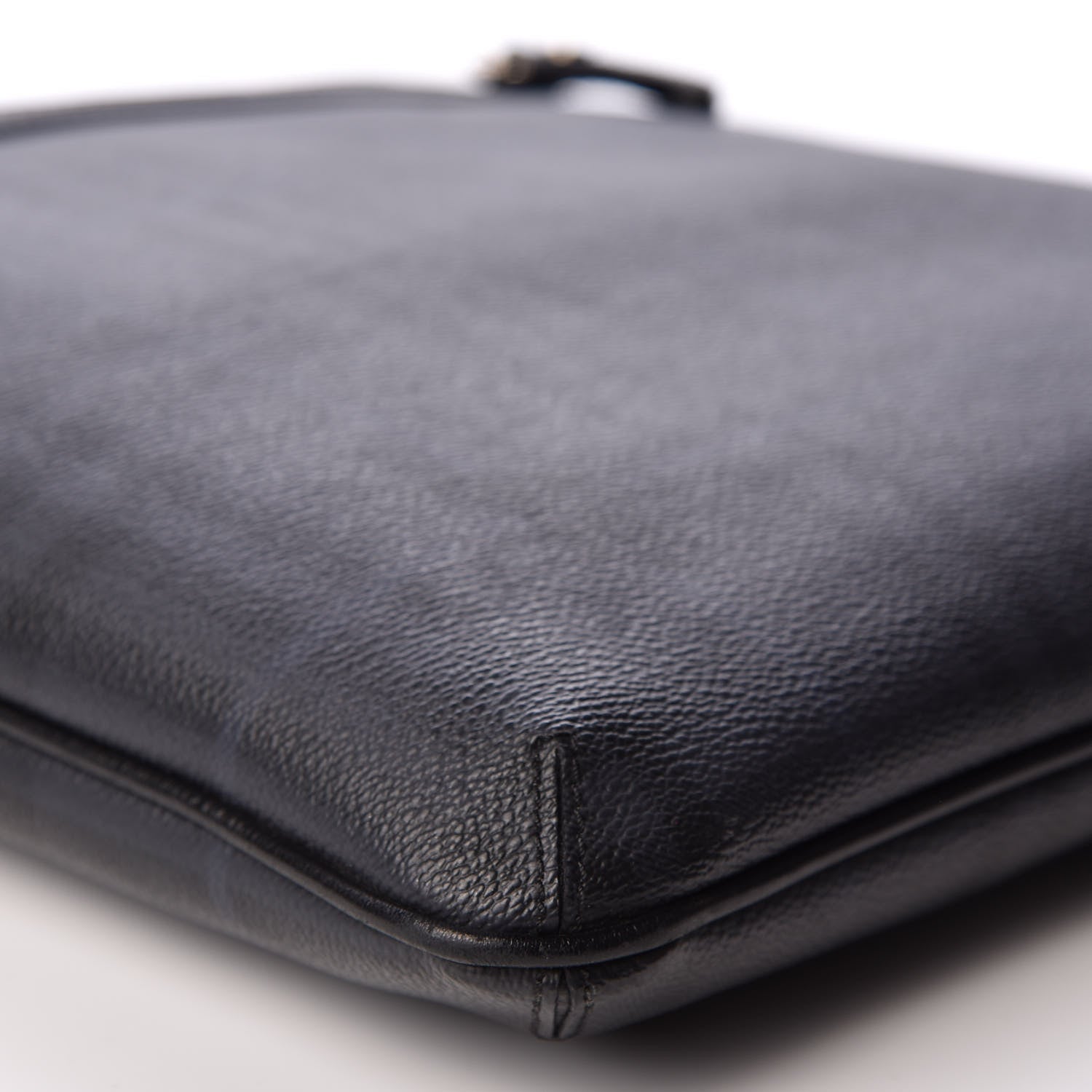 Burberry Haymarket Check Crossbody Messenger Bag Blue Black 5 of 9
