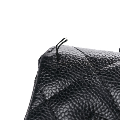 Chanel Caviar Quilted Jumbo Single Flap Black 24 of 24