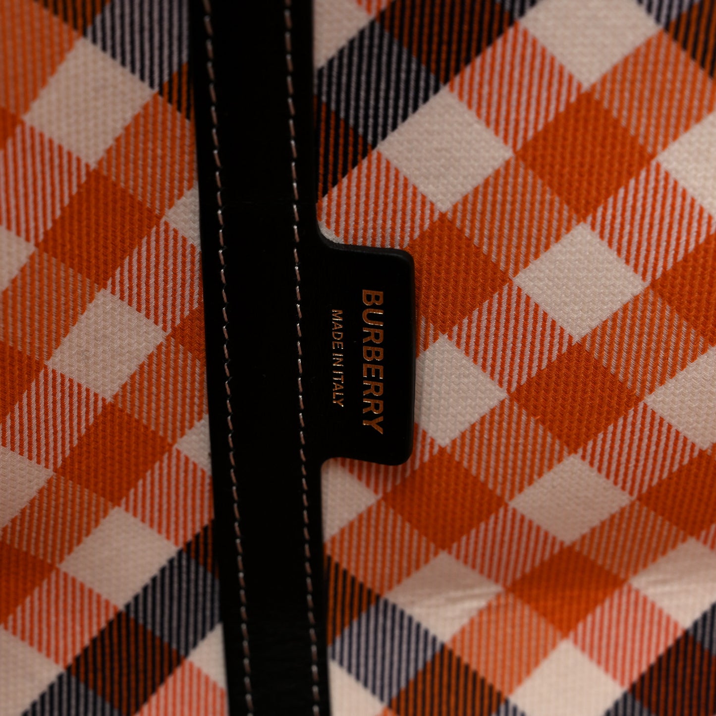 Vintage Check XL Beach Tote Dark Birch
