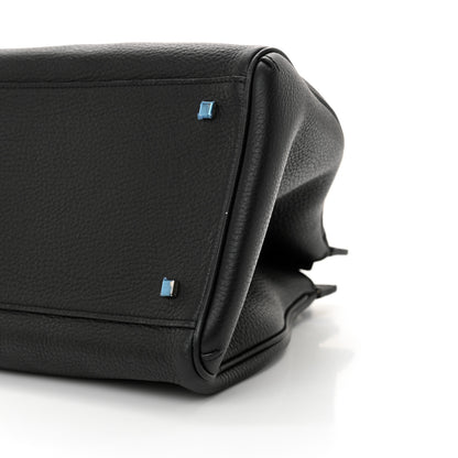 Moynat Taurillon Gex Pauline Tote Black 9 of 13