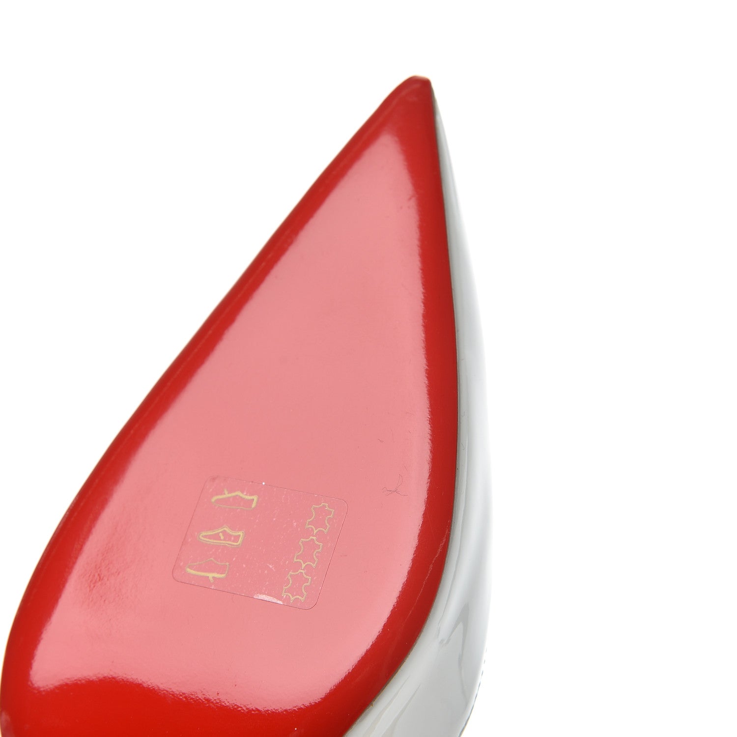Christian Louboutin Patent Iriza 100 Pumps 40 White 8 of 11